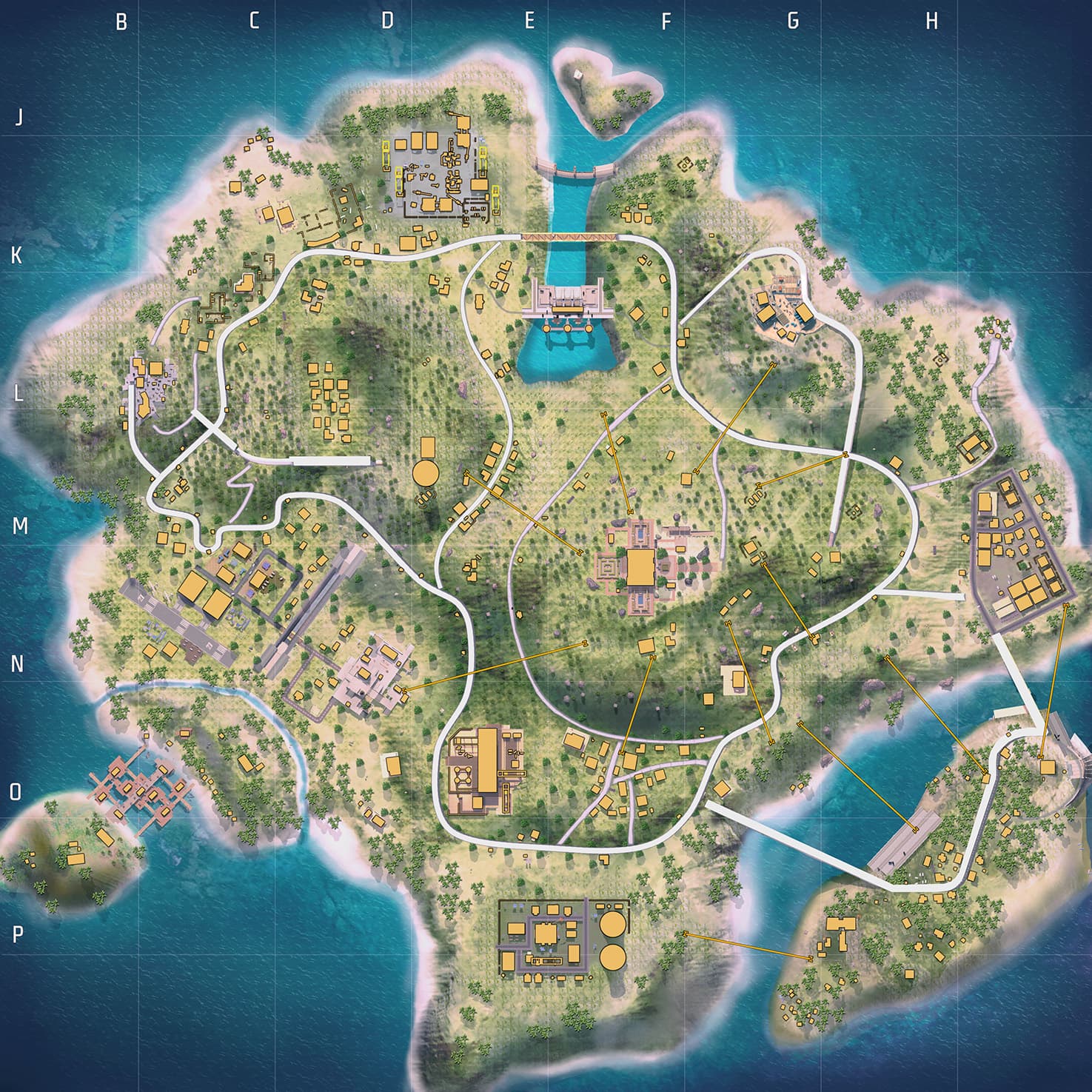 Bermuda Tactical Map Image